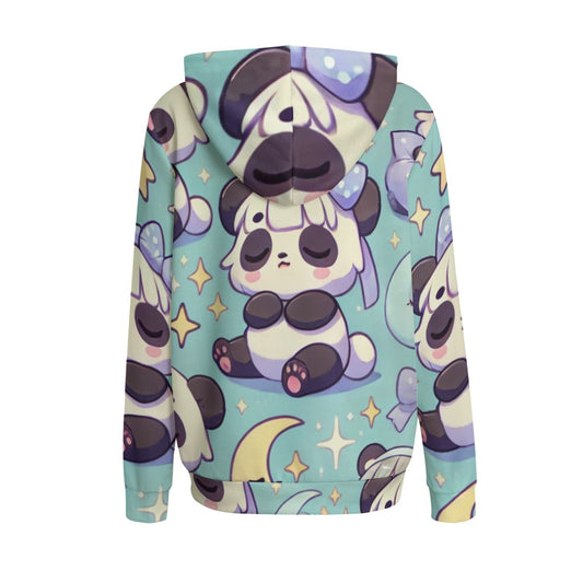 Ami's Womens Panda's Print Hoodie