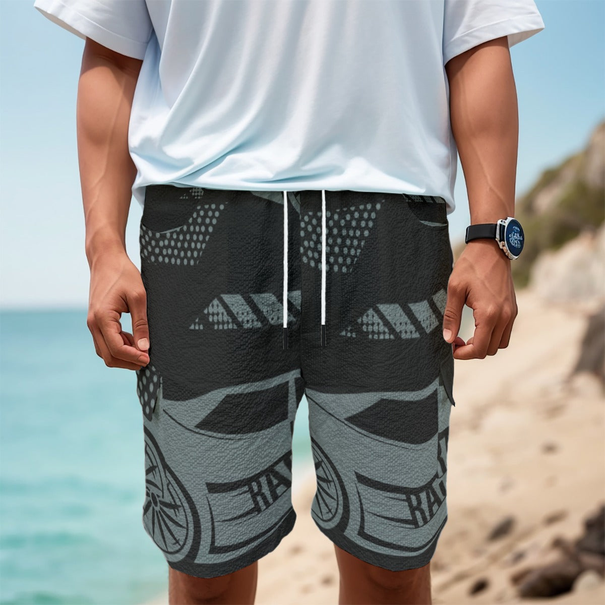 All-Over Print Men's Cargo Shorts